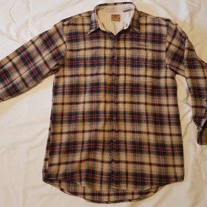 Vintage Guess Jeans Flannel Plaid Button Down Shirt